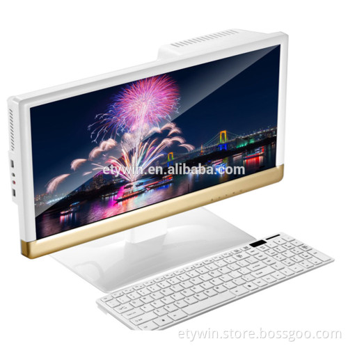 desktop computer all in one pc with 21.5" led monitor business desktops without CPU